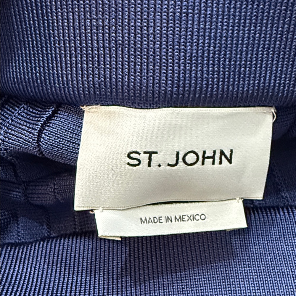 Retails $895 ST JOHN Accordion Pleat Pants - Picture 9 of 12
